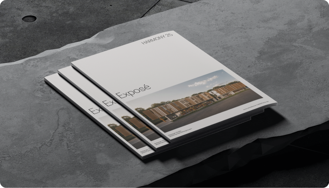 Exposé-Broschüren – Print-Design